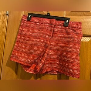 Artisan Ny Red High Waist Shorts